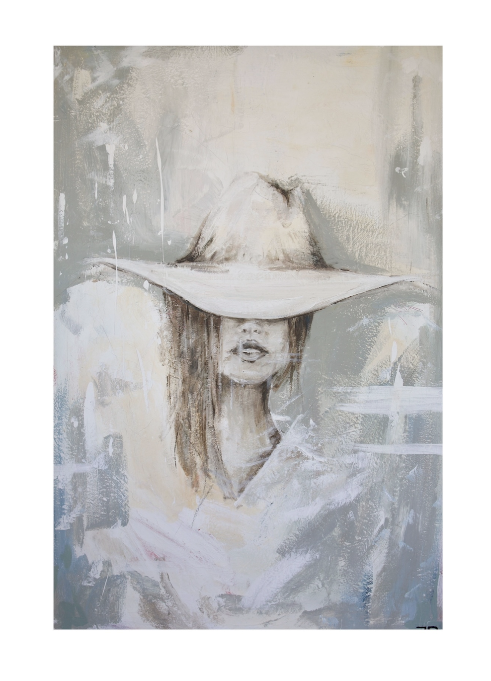 Women in the Hat - LIMITED PRINT